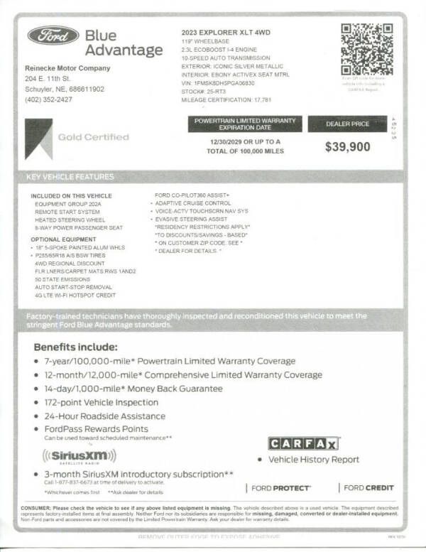 2023 Ford Explorer XLT