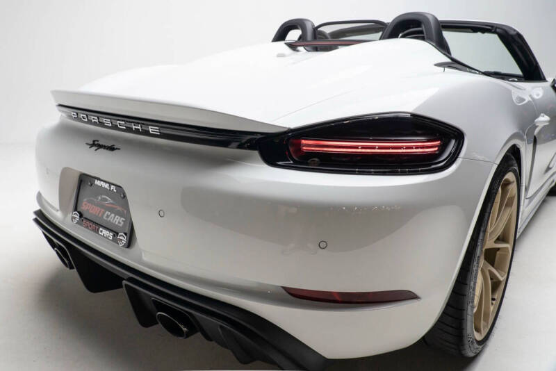 2020 Porsche 718 Boxster Spyder