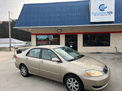 2006 Toyota Corolla for sale at CarUnder10k in Dayton TN