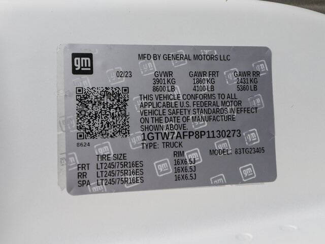 2023 GMC Savana 2500