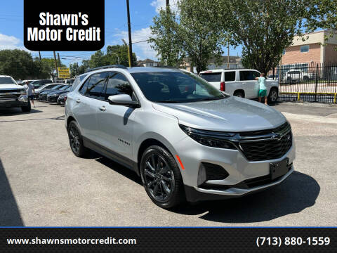 2022 Chevrolet Equinox for sale at Shawn's Motor Credit in Houston TX