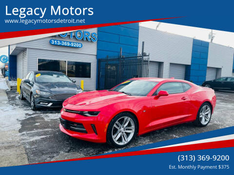2017 Chevrolet Camaro for sale at Legacy Motors in Detroit MI