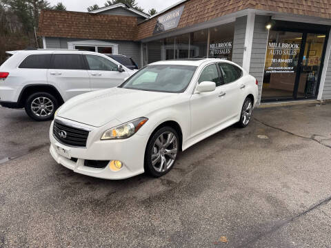 2013 Infiniti M37 for sale at Millbrook Auto Sales in Duxbury MA