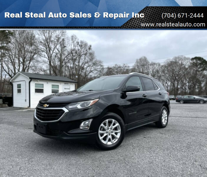 2018 Chevrolet Equinox for sale at Real Steal Auto Sales & Repair Inc in Gastonia NC