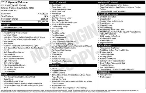 2015 Hyundai Veloster