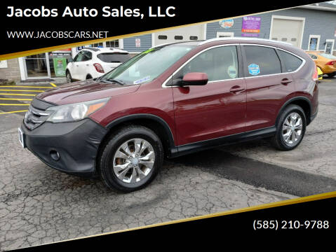 2012 Honda CR-V for sale at Jacobs Auto Sales, LLC in Spencerport NY