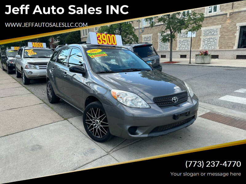 2007 Toyota Matrix for sale at Jeff Auto Sales INC in Chicago IL