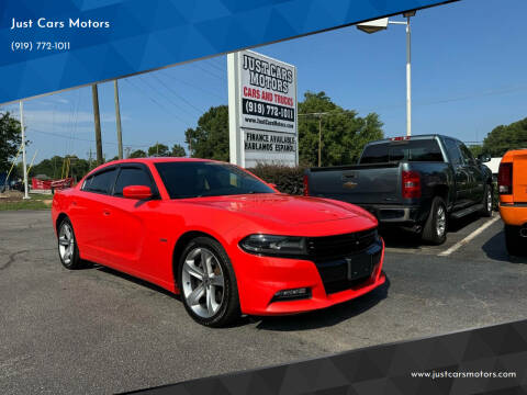 2018 Dodge Charger for sale at Just Cars Motors in Raleigh NC