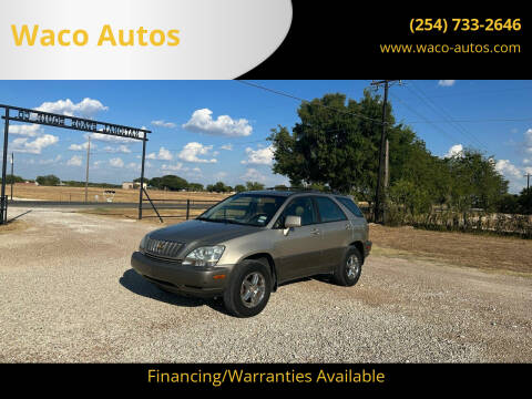 2002 Lexus RX 300 for sale at Waco Autos in Lorena TX