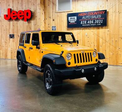 2012 Jeep Wrangler Unlimited for sale at Boone NC Jeeps-High Country Auto Sales in Boone NC