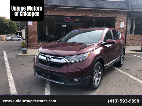 2017 Honda CR-V for sale at Unique Motors of Chicopee in Chicopee MA