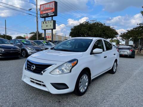2017 Nissan Versa for sale at Autohaus of Greensboro in Greensboro NC