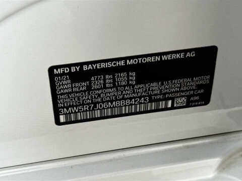 2021 BMW 3 Series 330i xDrive