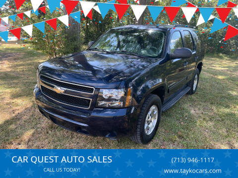 2009 Chevrolet Tahoe for sale at CAR QUEST AUTO SALES in Houston TX