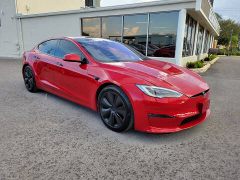 2021 Tesla Model S for sale at DELRAY AUTO MALL in Delray Beach FL