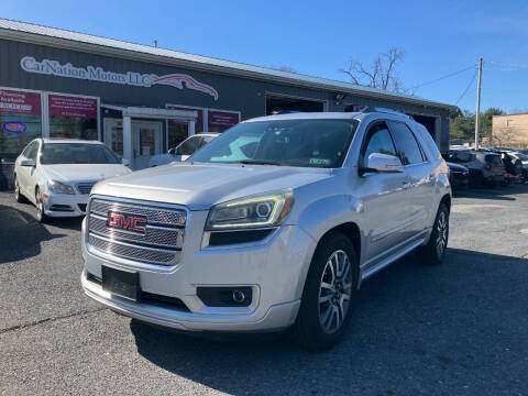 2014 GMC Acadia for sale at CarNation Motors LLC in Harrisburg PA