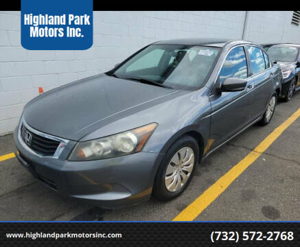 2010 Honda Accord for sale at Highland Park Motors Inc. in Highland Park NJ