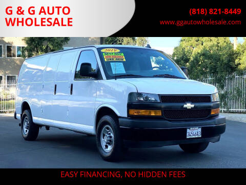 2019 Chevrolet Express for sale at G & G AUTO WHOLESALE in North Hollywood CA