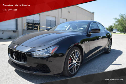 2014 Maserati Ghibli for sale at American Auto Center in Austin TX