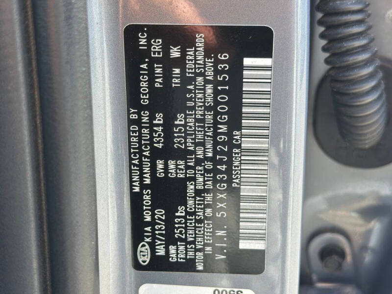 2021 Kia K5 EX