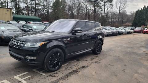 2016 Land Rover Range Rover Sport for sale at GEORGIA AUTO DEALER LLC in Buford GA