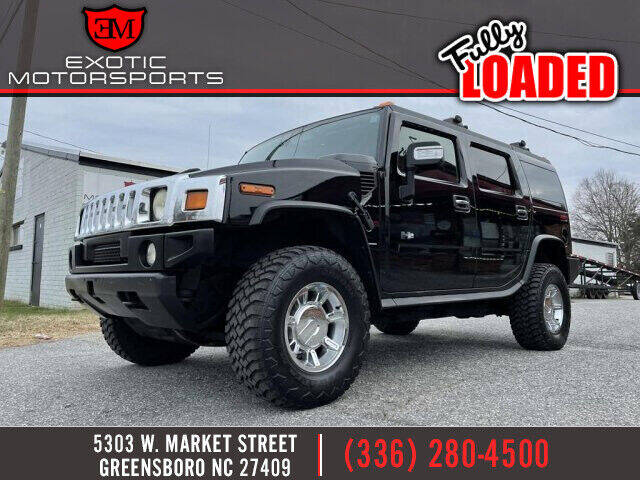 2006 HUMMER H2 for sale at Exotic Motorsports in Greensboro NC