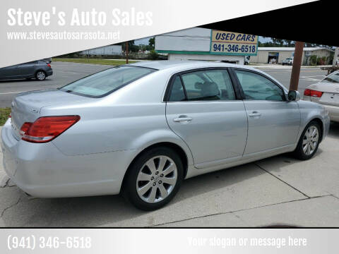 2007 Toyota Avalon for sale at Steve's Auto Sales in Sarasota FL