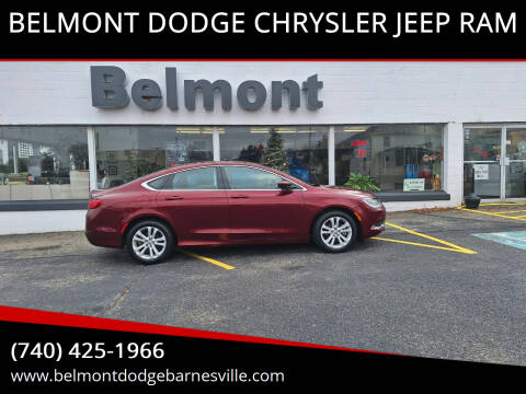 2016 Chrysler 200 for sale at BELMONT DODGE CHRYSLER JEEP RAM in Barnesville OH