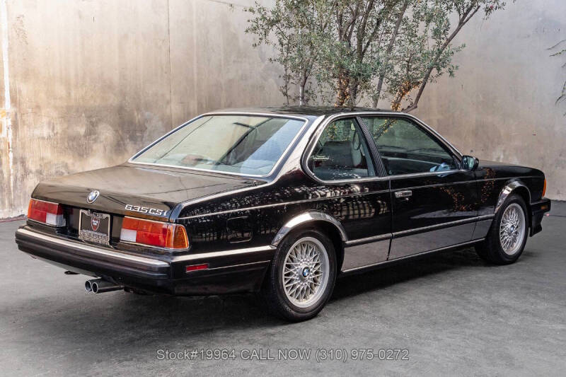 1988 BMW 6 Series 635CSi