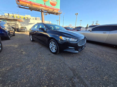 2015 Ford Fusion for sale at JPL Auto Sales LLC in Denver CO