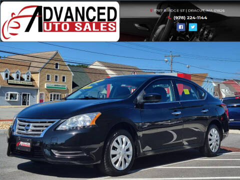 2014 Nissan Sentra for sale at Advanced Auto Sales in Dracut MA