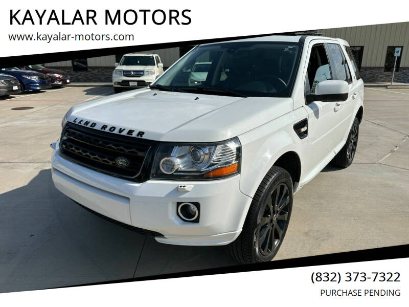 2015 Land Rover LR2 for sale at KAYALAR MOTORS SUPPORT CENTER in Houston TX