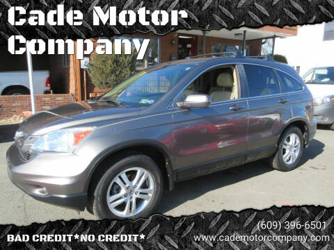 2010 Honda CR-V for sale at Cade Motor Company in Lawrenceville NJ