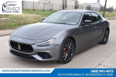 2020 Maserati Ghibli for sale at IMD Motors in Richardson TX