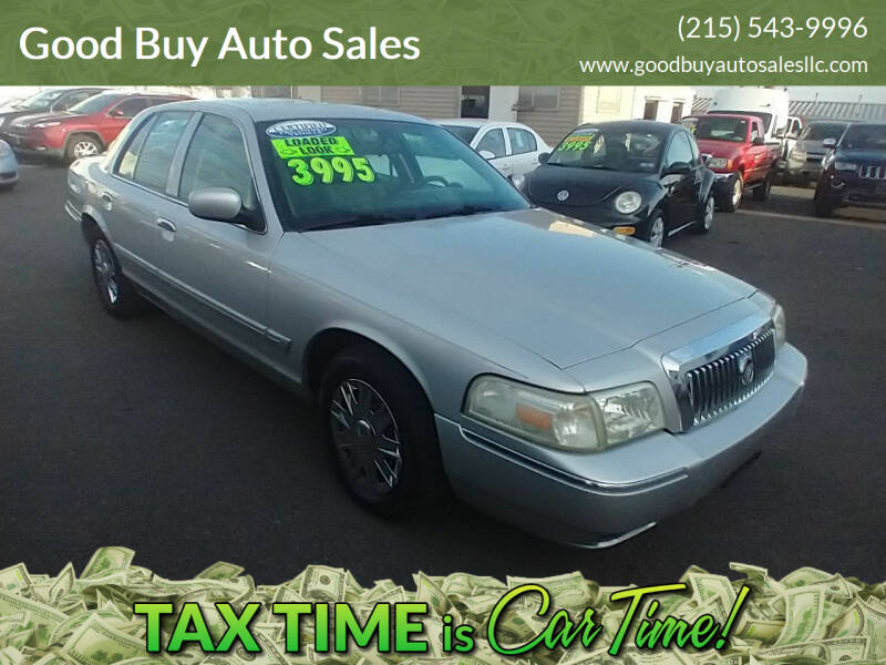 2007 Mercury Grand Marquis for sale at Good Buy Auto Sales in Philadelphia PA