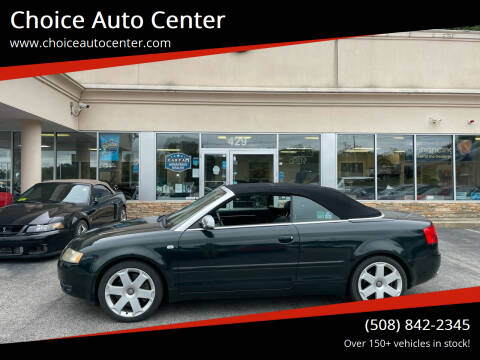 2005 Audi S4 for sale at Choice Auto Center in Shrewsbury MA