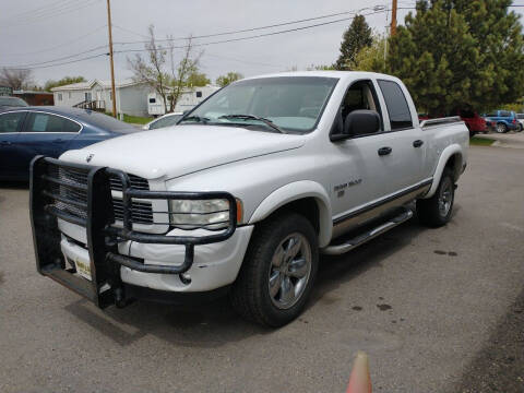 2003 Dodge Ram Pickup 1500 for sale at Wolf's Auto Inc. in Great Falls MT