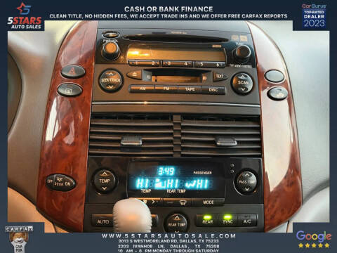 2004 Toyota Sienna XLE Limited 7 Passenger