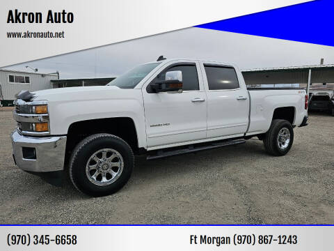 2015 Chevrolet Silverado 2500HD for sale at Akron Auto - Fort Morgan in Fort Morgan CO
