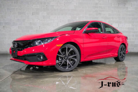 2020 Honda Civic for sale at J-Rus Inc. in Macomb MI