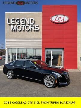 2018 Cadillac CT6 for sale at Legend Motors of Ferndale in Ferndale MI