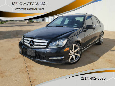 2012 Mercedes-Benz C-Class for sale at Melo Motors LLC in Springfield IL