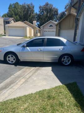2006 Honda Accord for sale at E and M Auto Sales in Bloomington CA