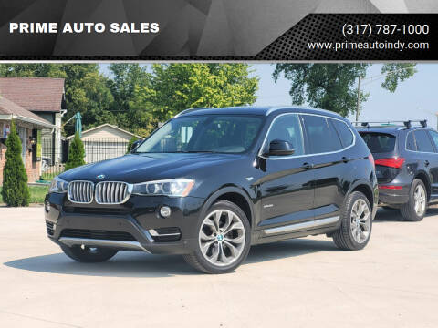 2015 BMW X3 for sale at PRIME AUTO SALES in Indianapolis IN