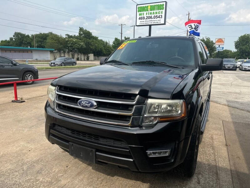 2015 Ford Expedition EL for sale at Shock Motors in Garland TX
