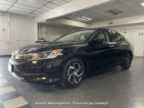 2016 Honda Accord for sale at Exotic Motorsports in Greensboro NC