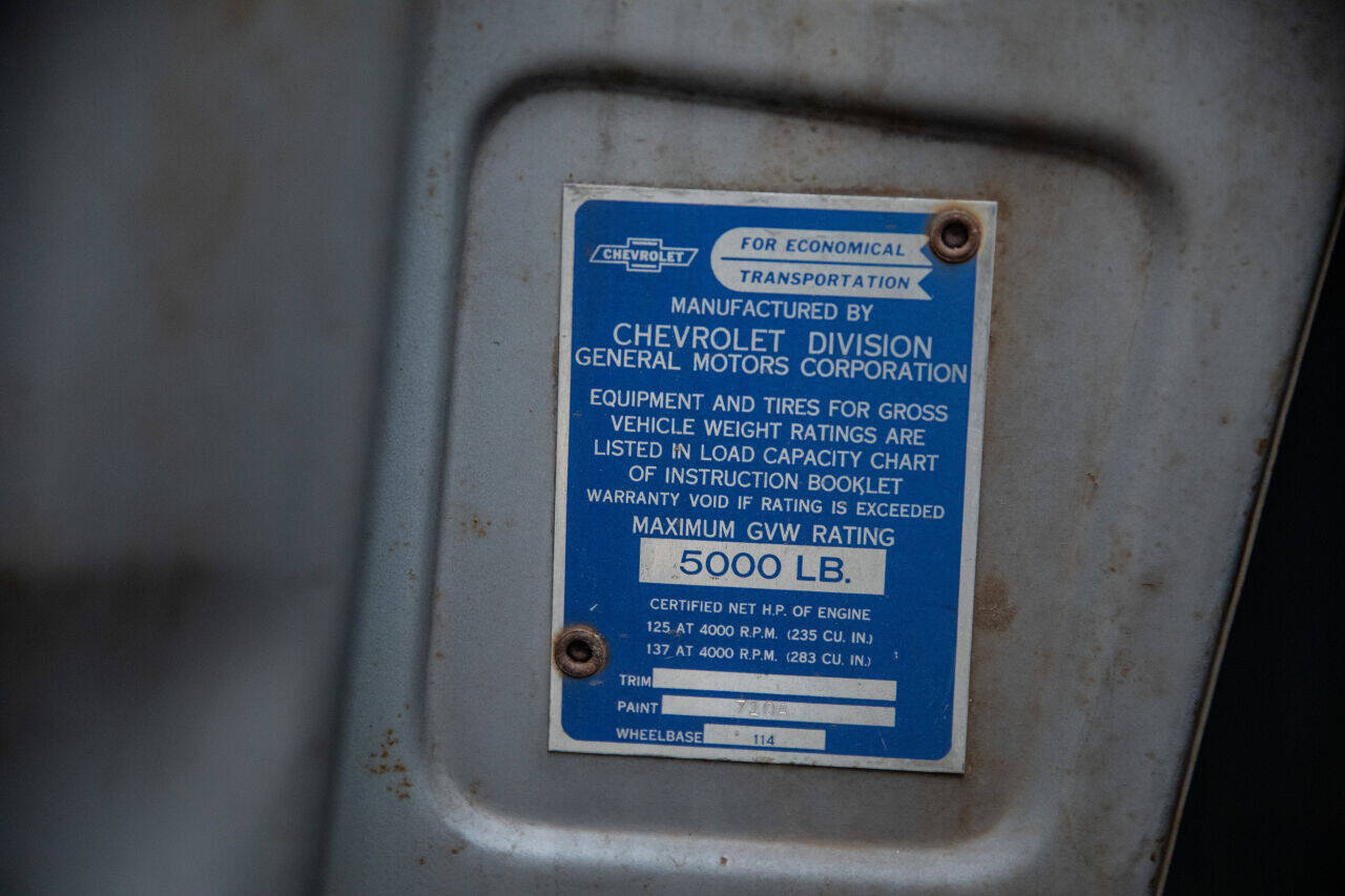 1958 Chevrolet C/10 Series 106