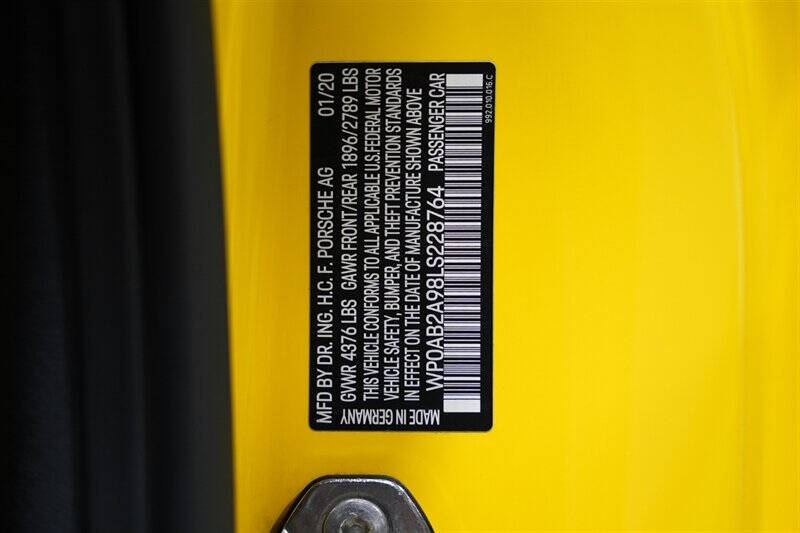 2020 Porsche 911 Carrera S