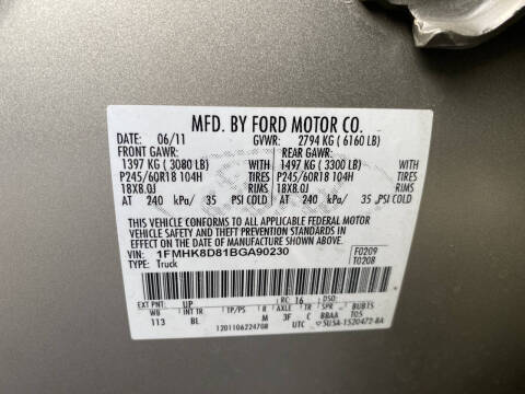 2011 Ford Explorer XLT