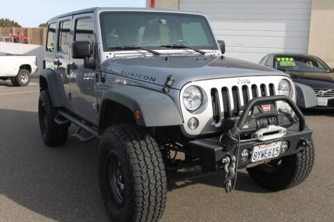 2015 Jeep Wrangler Unlimited for sale at NorCal Auto Mart in Vacaville CA